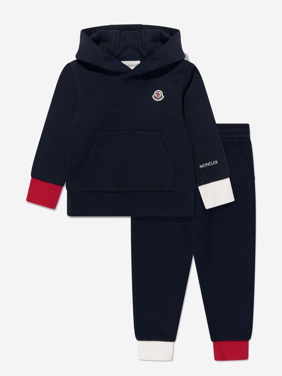 Teen Moncler Enfant Tracksuits | Boys Logo Tracksuit In Navy