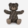 Baby Fendi Kids Toys | Unisex Ff Logo Teddy Bear