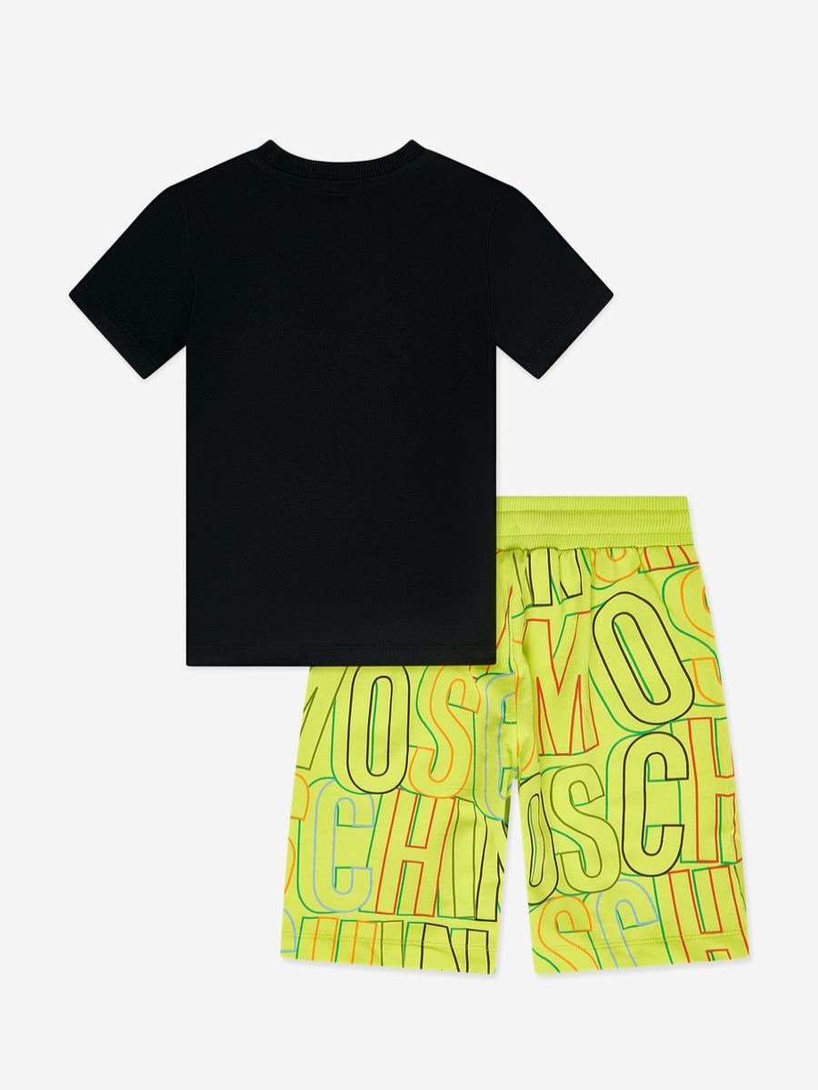 Boys Moschino Kids Shorts | Boys T-Shirt And Shorts Set In Multicolour