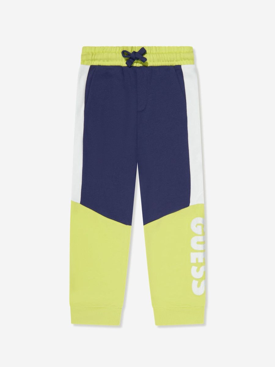 Boys Guess Sweatpants | Boys Logo Joggers In Blue