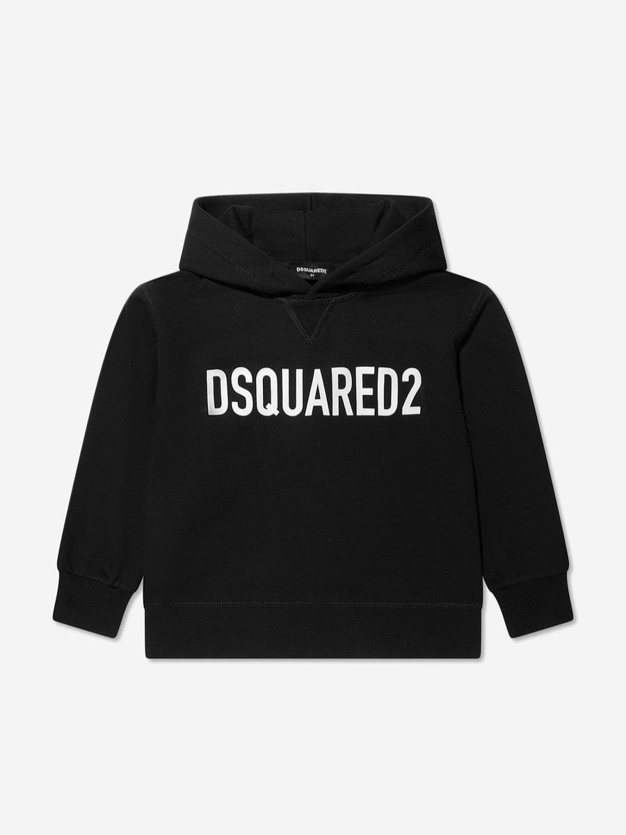 Boys Dsquared2 Kids Sweatshirts & Hoodies | Kids Logo Sweatshirt In Black