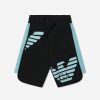 Teen Emporio Armani Underwear | Boys Logo Shorts In Black