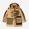 Boys Dsquared2 Kids Coats & Jackets | Dsquared2 Kids - Boys Patch Hooded Duffle Coat | Childsplay Clothing