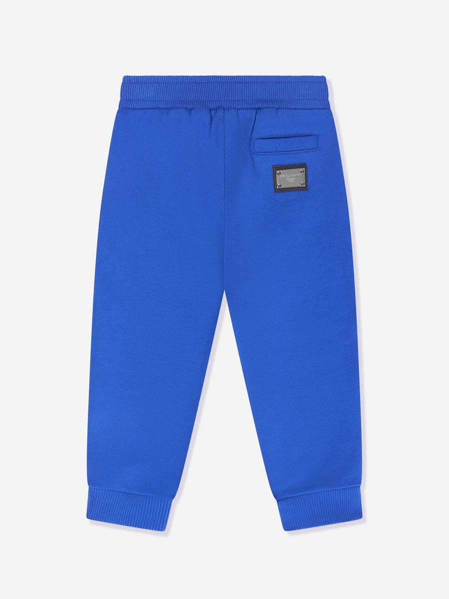 Baby Dolce & Gabbana Kids Sweatpants | Baby Boys Logo Joggers In Blue