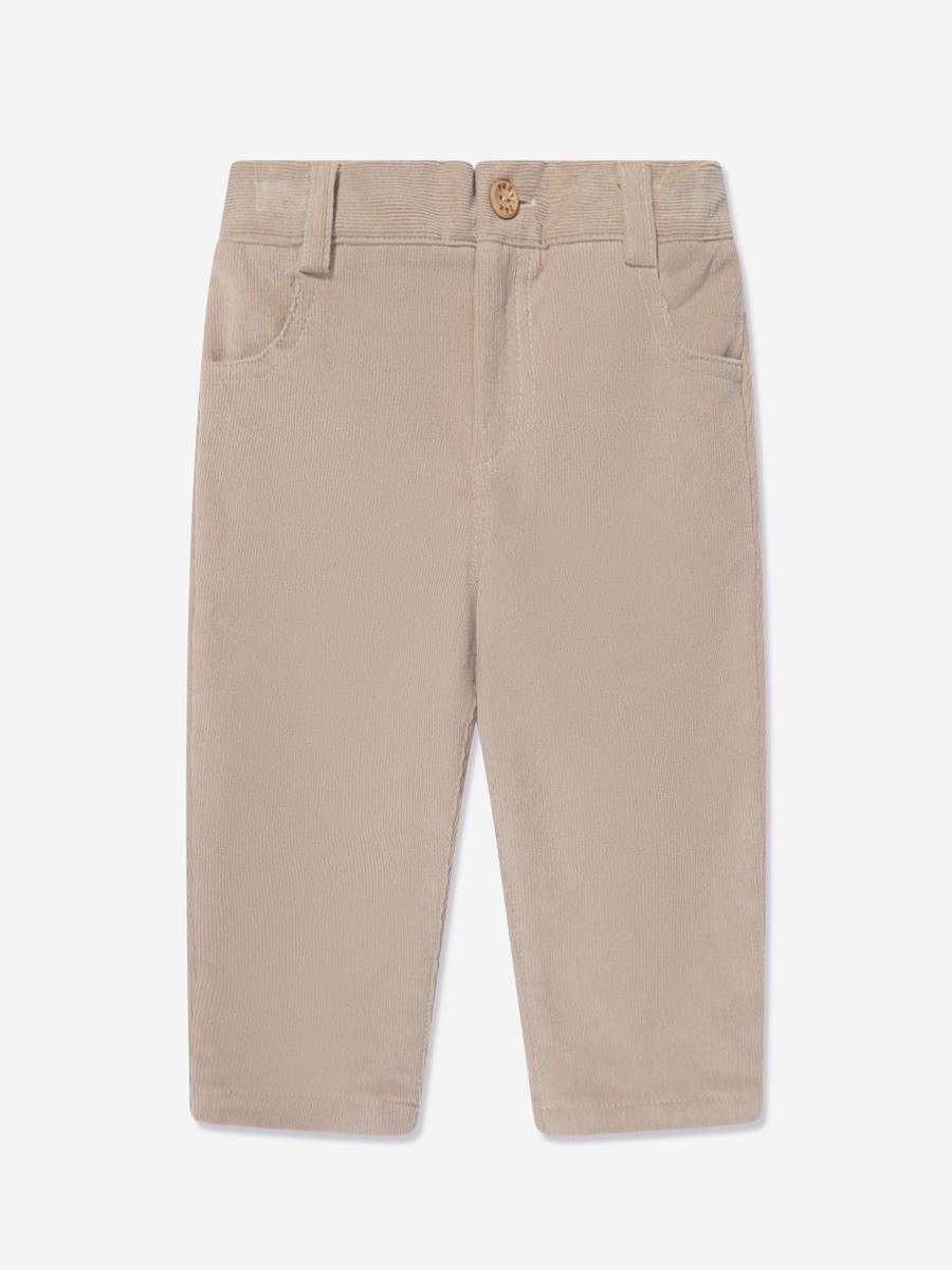 Boys Paz Rodriguez Trousers | Boys Cotton Trousers In Beige