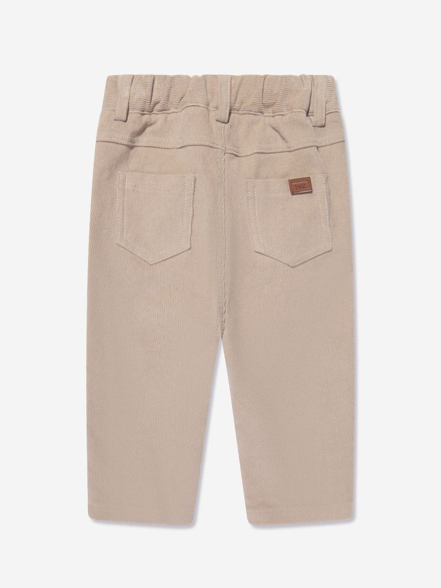 Boys Paz Rodriguez Trousers | Boys Cotton Trousers In Beige