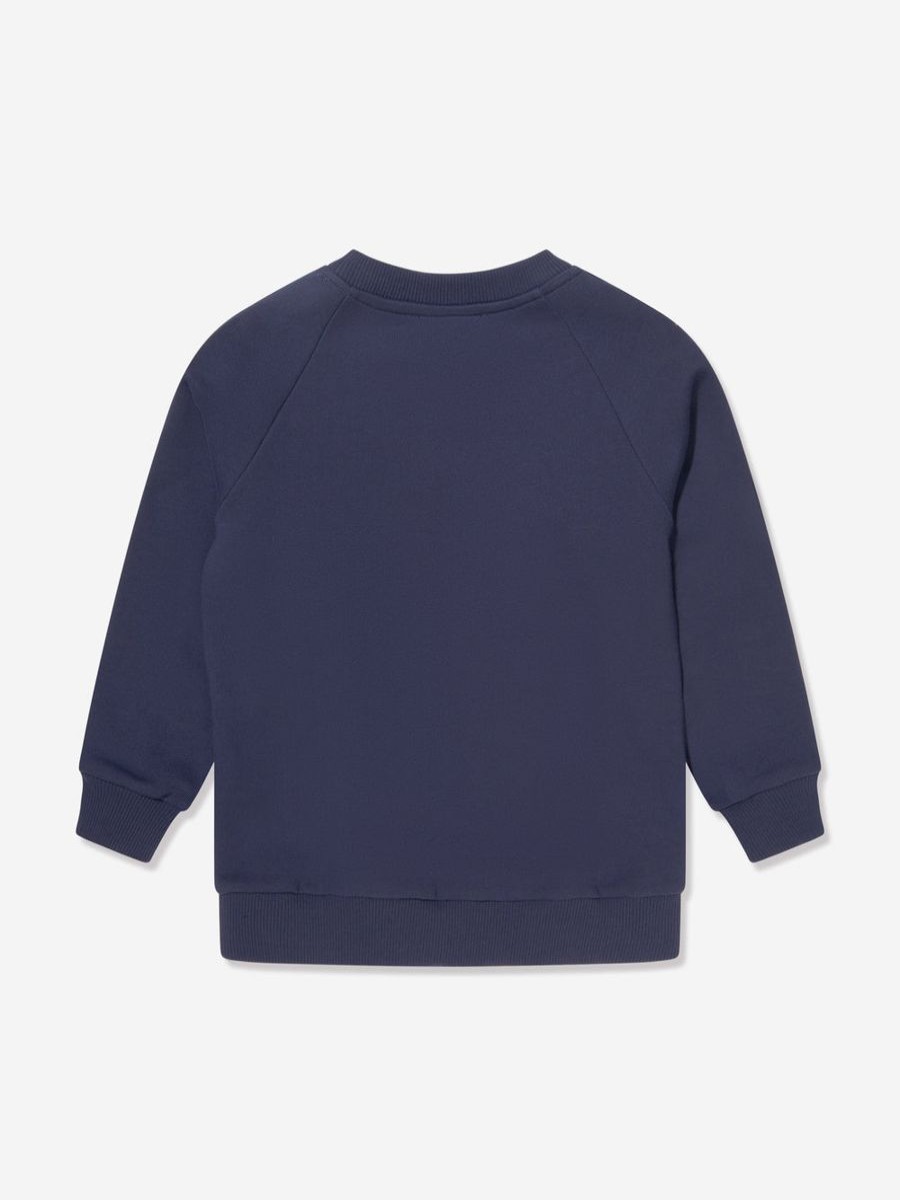 Boys Balmain Sweatshirts & Hoodies | Kids Logo Sweatshirt In Navy