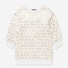 Girls Balmain Dresses | Girls Logo Sweater Dress In White