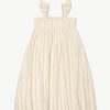 Girls Bonpoint Dresses | Bonpoint - Girls Alexandra Maxi Dress In Ivory | Childsplay Clothing