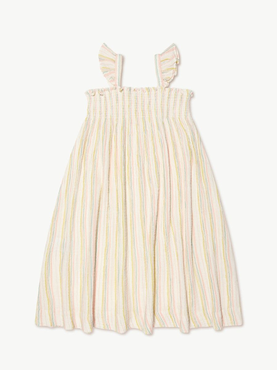 Girls Bonpoint Dresses | Bonpoint - Girls Alexandra Maxi Dress In Ivory | Childsplay Clothing