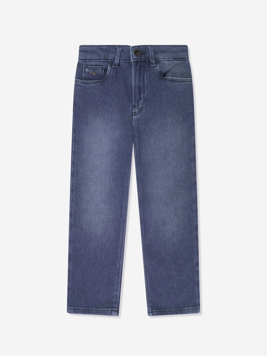 Boys Emporio Armani Jeans | Boys Slim Fit Jeans In Blue