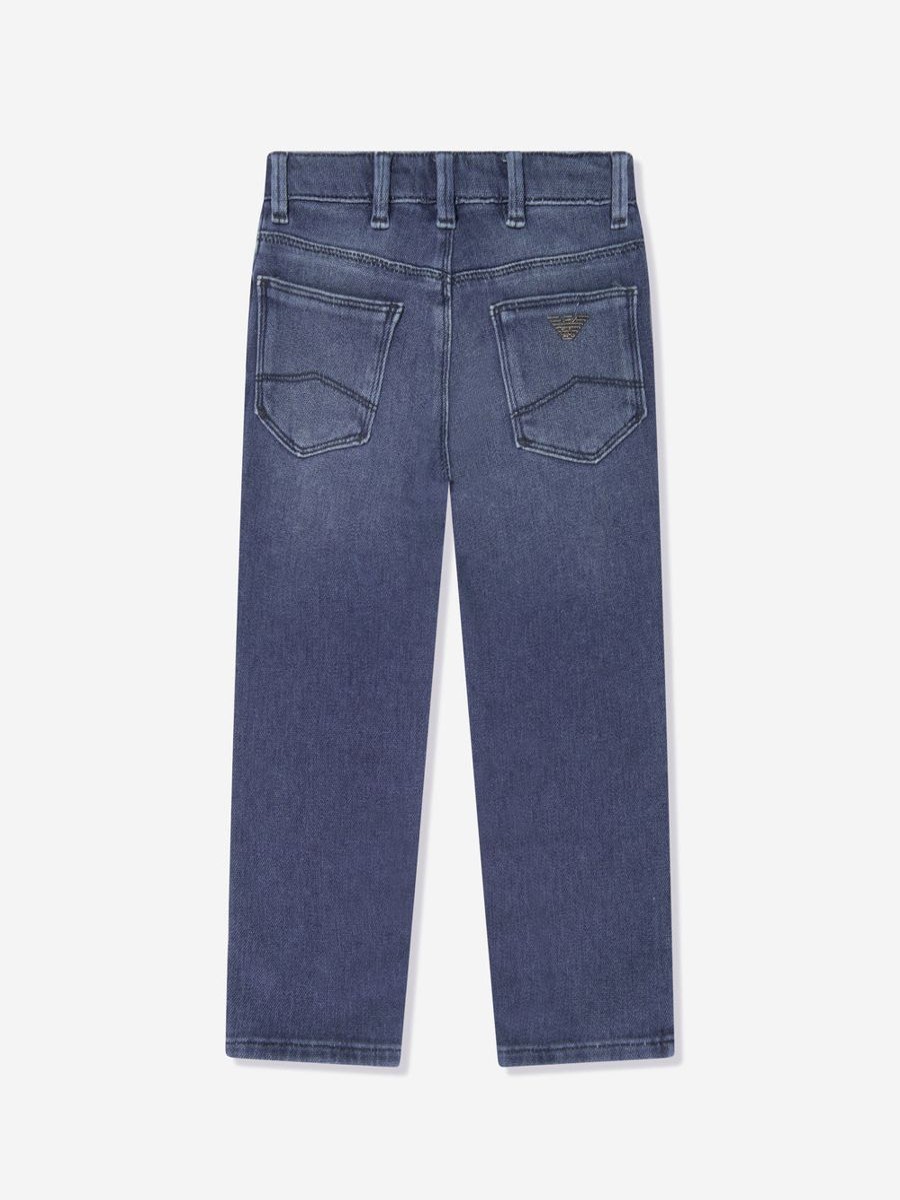 Boys Emporio Armani Jeans | Boys Slim Fit Jeans In Blue