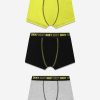 Boys DKNY Underwear | Boys 3 Pack Boxer Shorts Set In Green