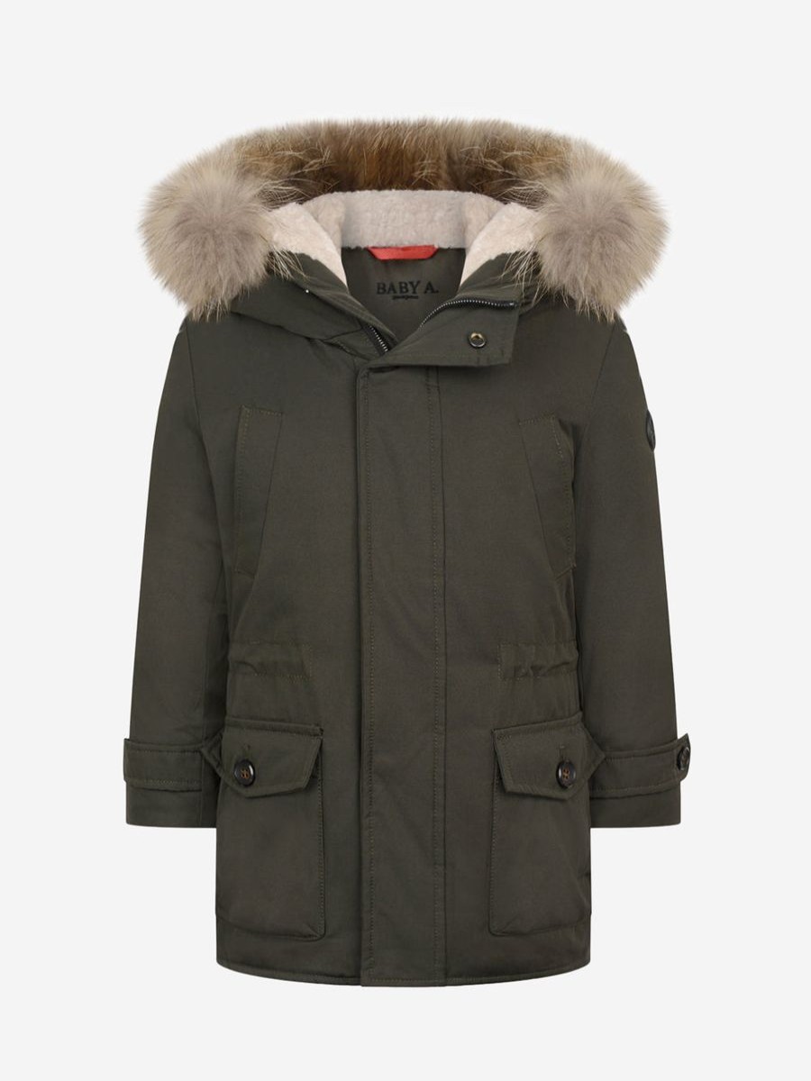 Boys Baby A Coats & Jackets | Boys Down Padded Parka Coat