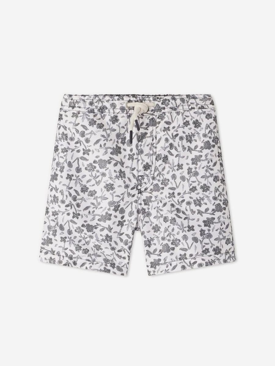 Boys Bonpoint Shorts | Boys Ariel Floral Swim Shorts In Multicolour