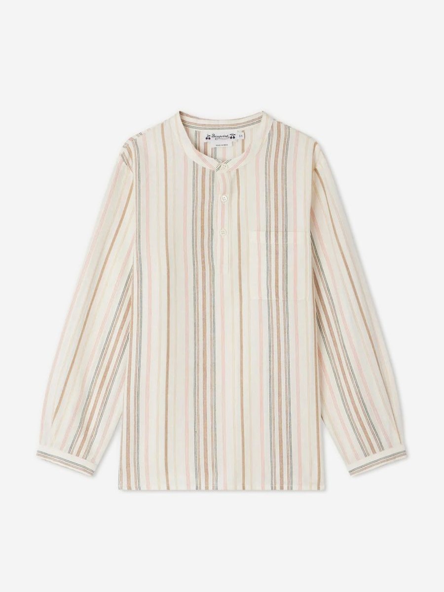 Boys Bonpoint Shirts | Boys Artiste Shirt In Multicolour