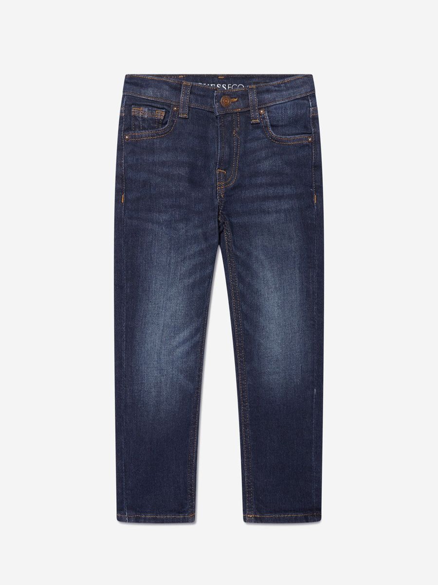 Boys Guess Jeans | Boys Skinny Fit Jeans In Blue