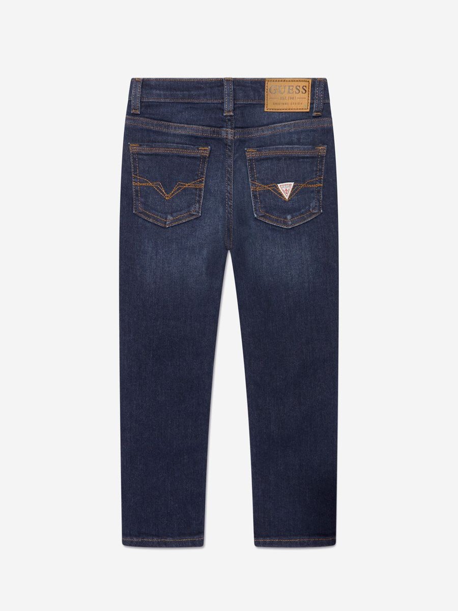 Boys Guess Jeans | Boys Skinny Fit Jeans In Blue