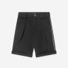 Boys Balmain Shorts | Boys Suit Shorts In Black