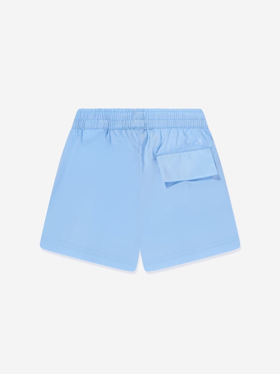 Boys Palm Angels Shorts | Boys Flames Swim Shorts In Blue