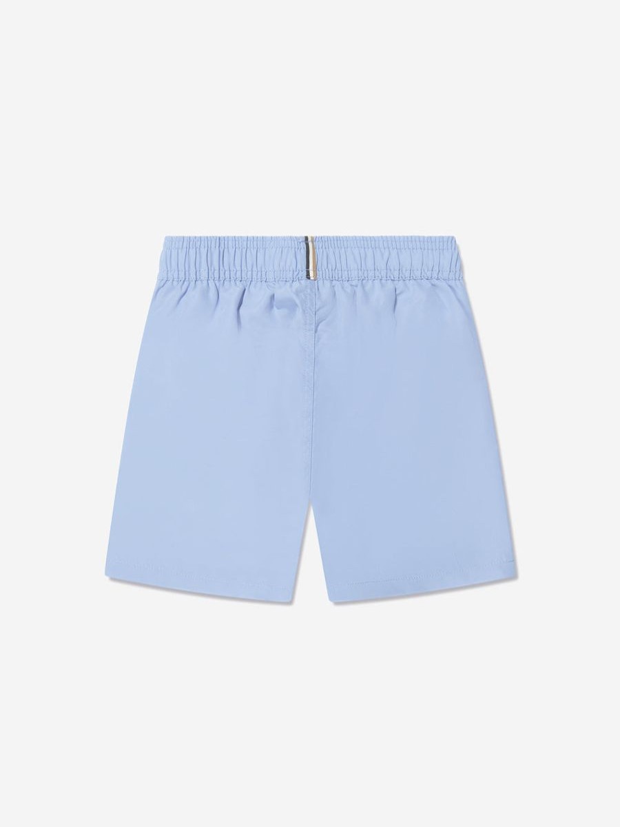 Boys BOSS Swimwear | Boys Logo Swim Shorts In Blue