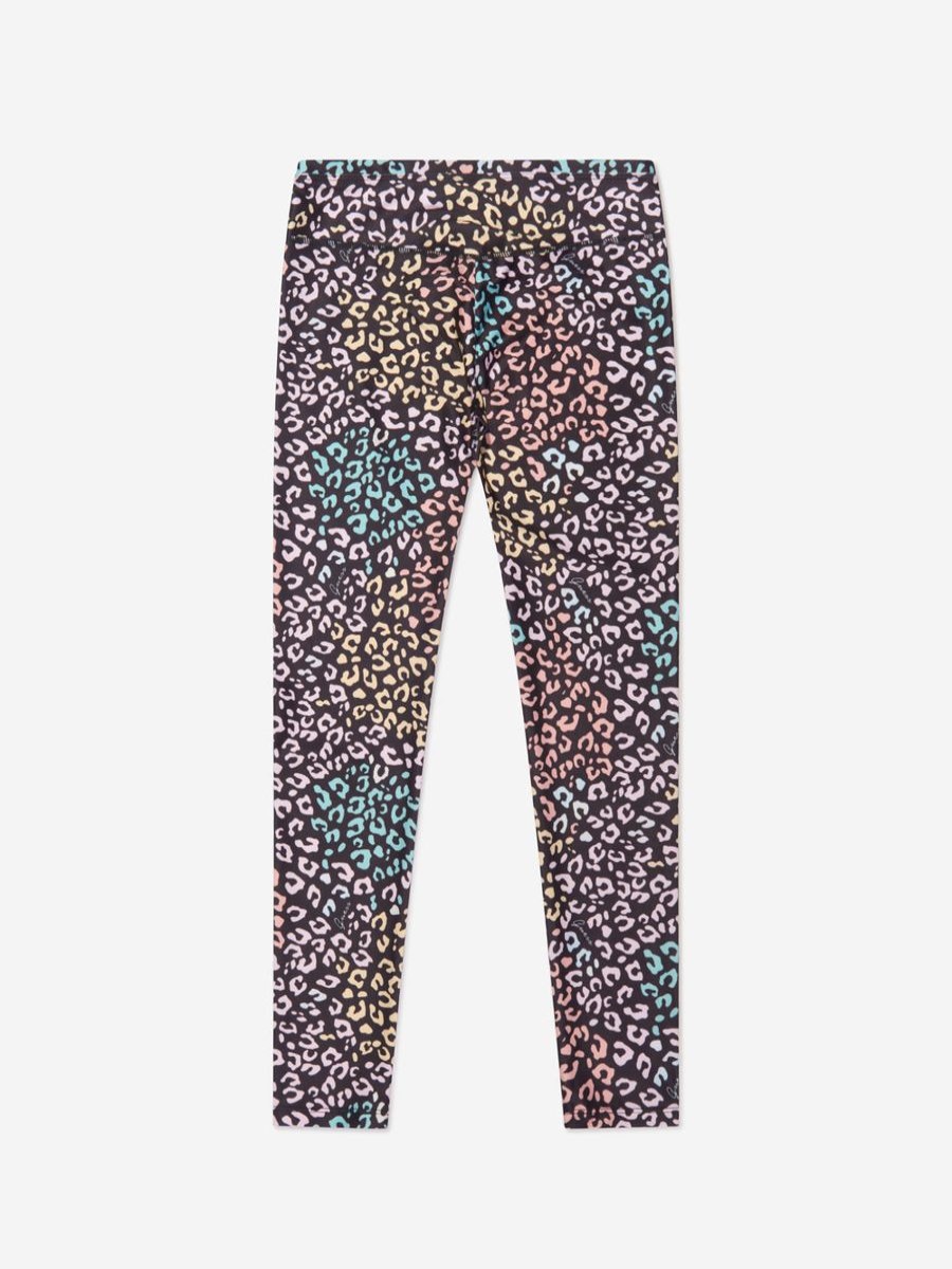 Girls Guess Leggings | Guess - Girls Leopard Print Leggings | Childsplay Clothing