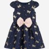 Teen Angels Face Coats & Jackets | Girls Desiree Unicorn Jacquard Dress In Navy