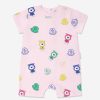 Baby Moncler Enfant Accessories | Baby Girls Bear Print Romper In Pink