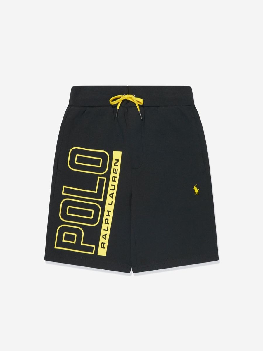 Boys Ralph Lauren Kids Swimwear | Boys Polo Logo Swim Shorts In Black