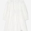 Baby Fendi Kids Accessories | Girls Ff Logo Dress In White