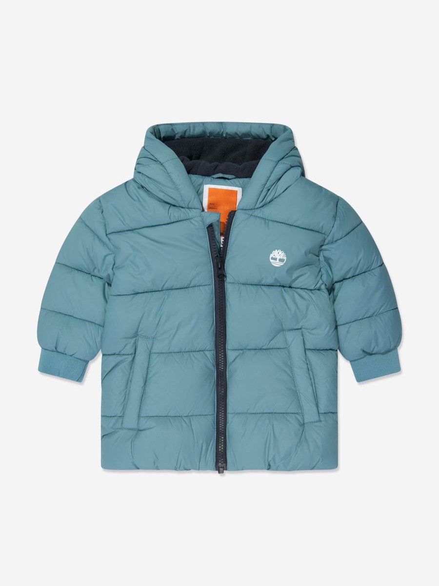 Boys Timberland Coats & Jackets | Baby Boys Puffer Jacket In Blue