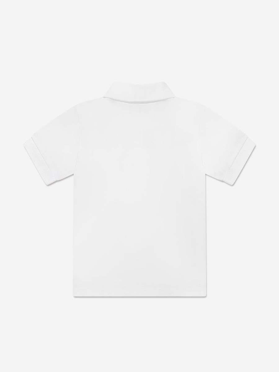 Boys Dolce & Gabbana Kids T-Shirts & Tops | Boys Logo Polo Shirt In White