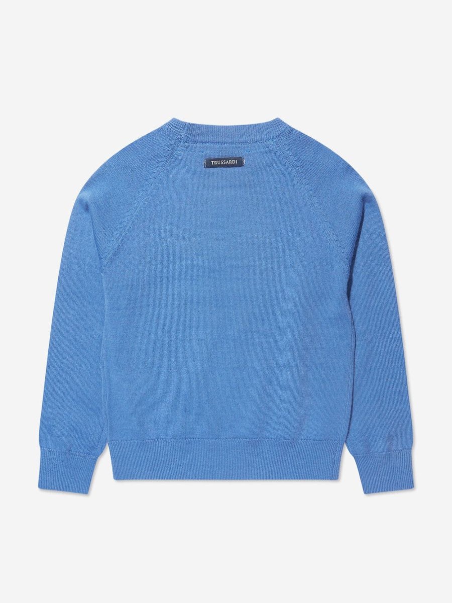 Boys Trussardi Jumpers & Cardigans | Boys Hershel Sweatshirt In Blue