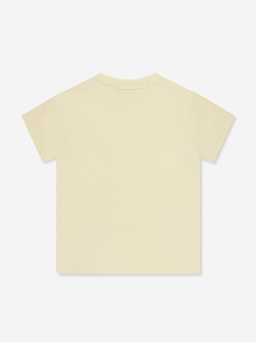 Boys Moncler Enfant T-Shirts & Tops | Baby Boys Logo T-Shirt In Yellow