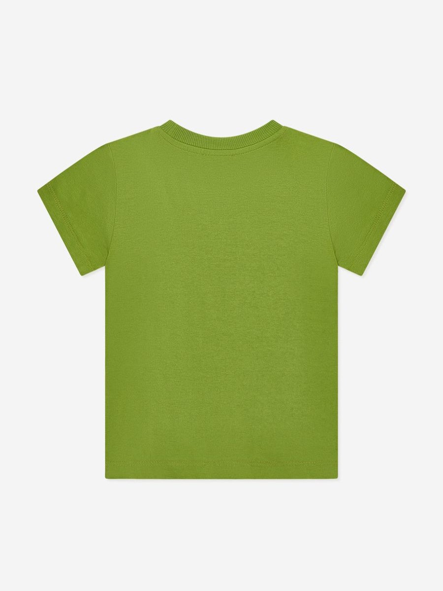 Boys Moschino Kids T-Shirts & Tops | Kids Teddy Toy T-Shirt In Green