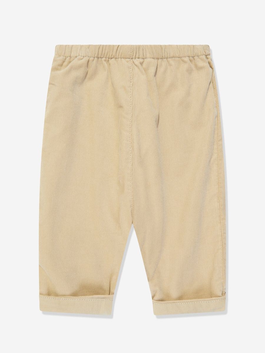 Boys Bonpoint Trousers | Baby Dandy Trousers In Beige