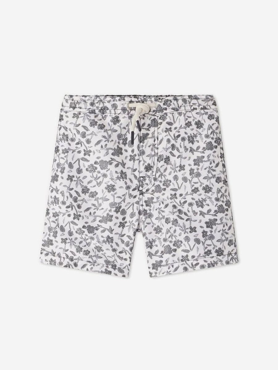 Boys Bonpoint Swimwear | Boys Ariel Floral Swim Shorts In Multicolour