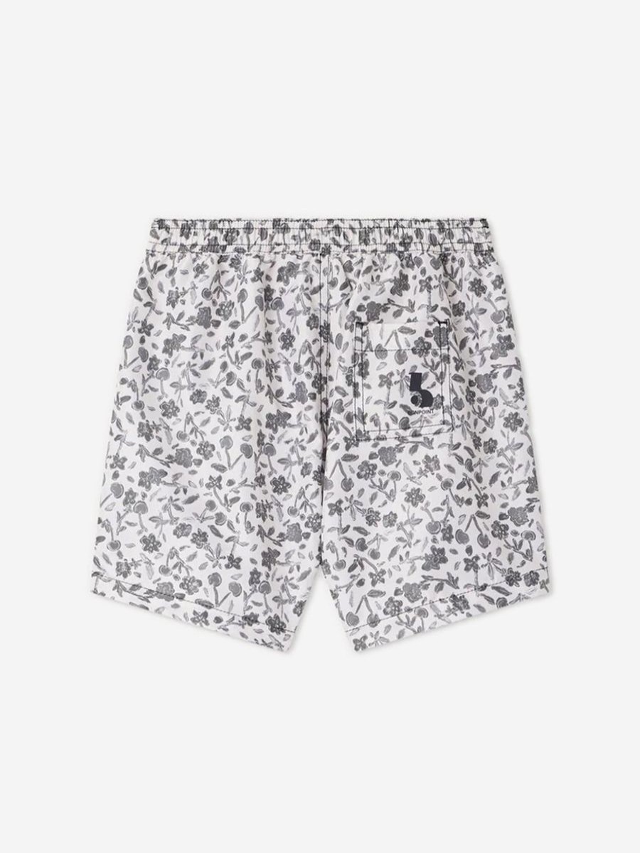 Boys Bonpoint Swimwear | Boys Ariel Floral Swim Shorts In Multicolour