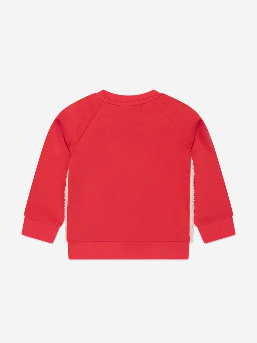 Boys Stella McCartney Kids Sweatshirts & Hoodies | Boys Bear Sweatshirt In Red