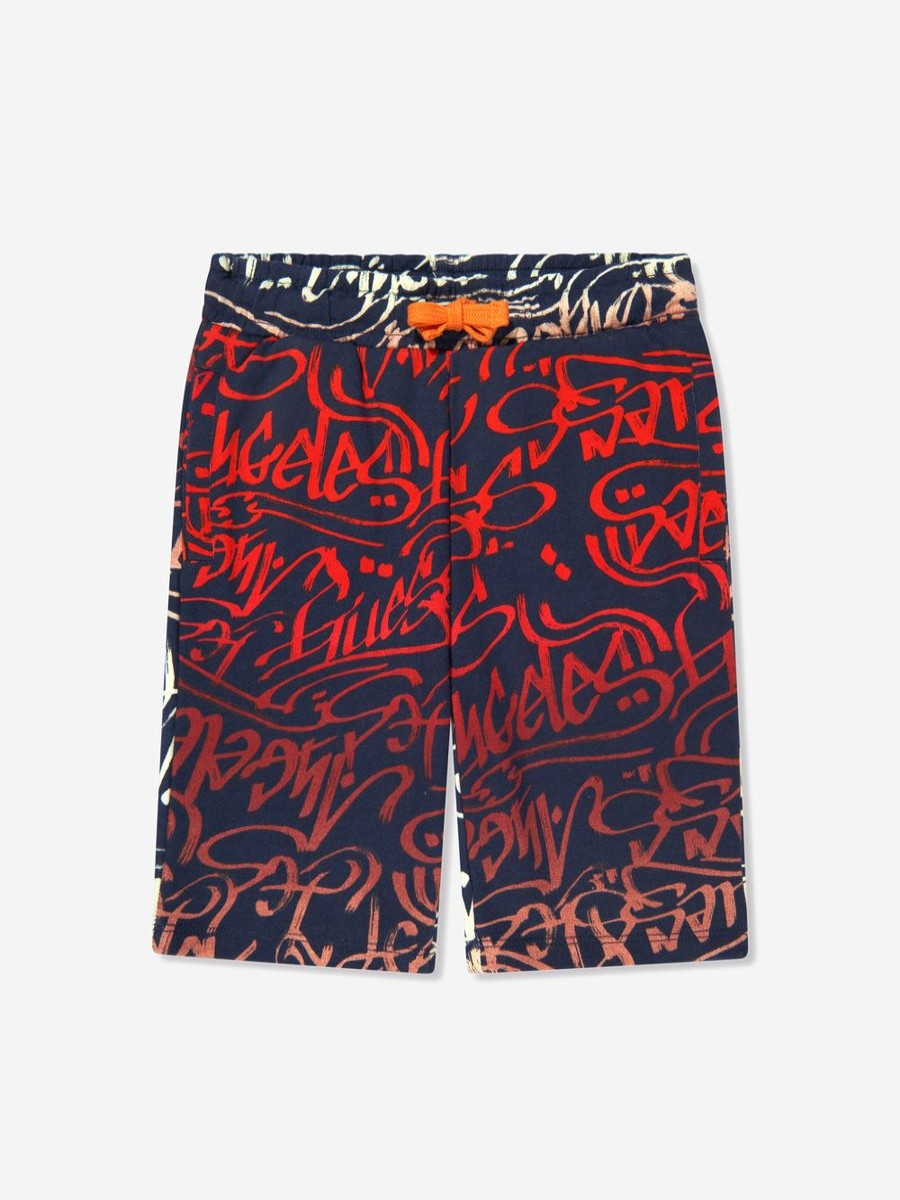 Boys Guess Shorts | Boys Logo Shorts In Multicolour