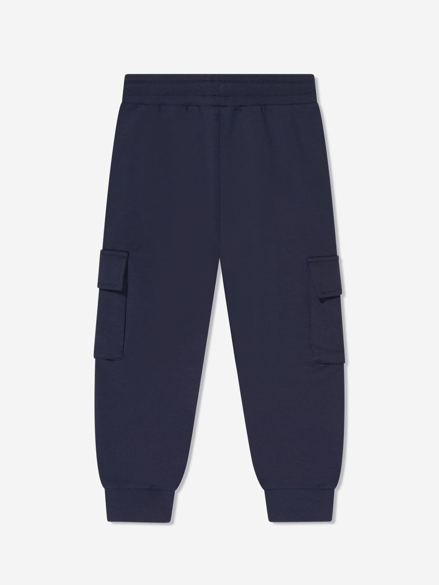 Boys Aigner Sweatpants | Boys Logo Joggers In Navy