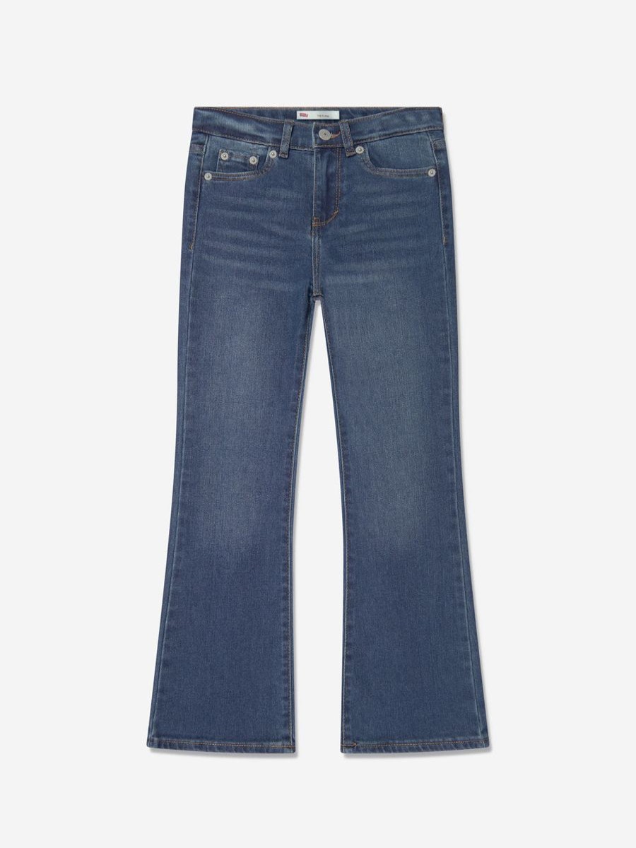 Boys Levi's Kids Wear Jeans | Girls 726 High Rise Flare Jeans In Blue