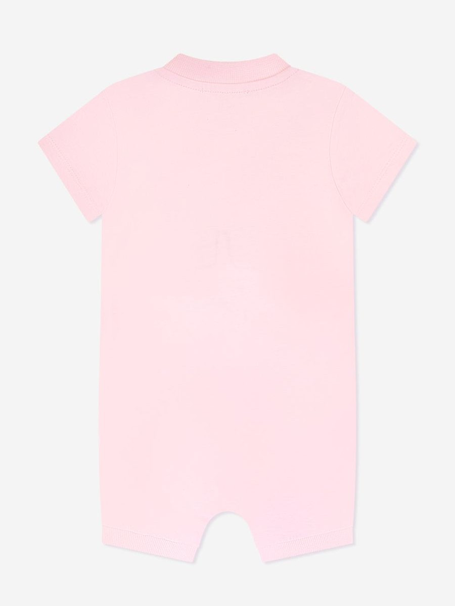 Girls Moschino Kids Babygrows & Rompers | Baby Teddy Toy Romper In Pink