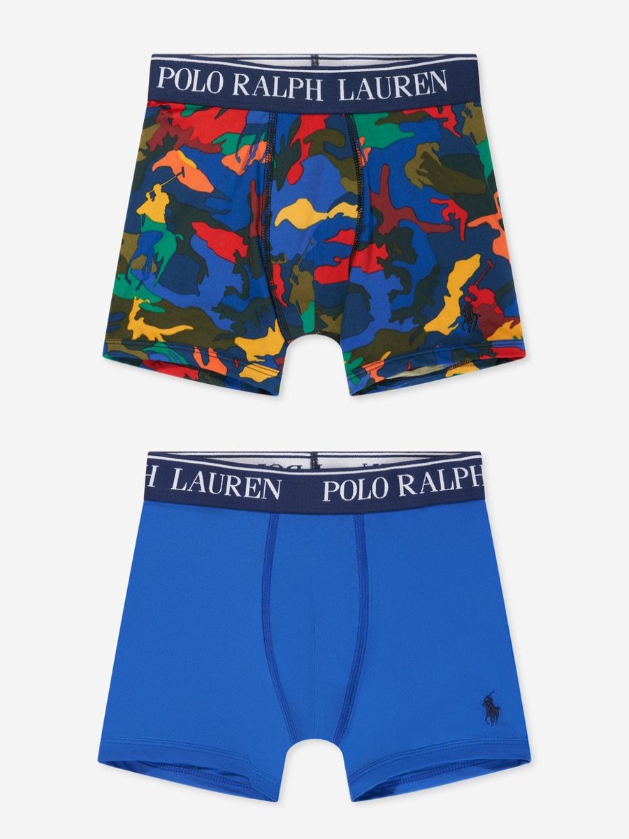 Boys Ralph Lauren Kids Underwear | Boys Boxer Shorts Set (2 Pack)