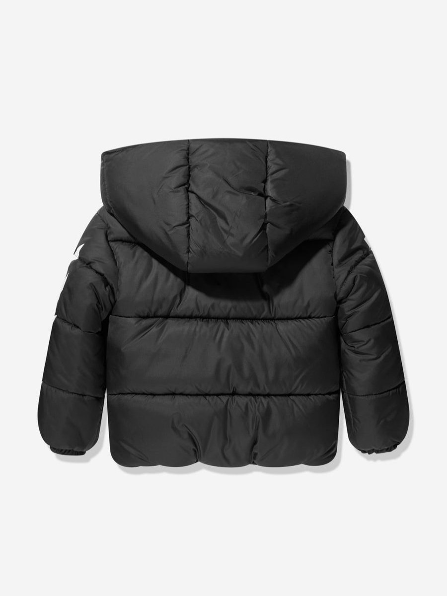 Boys Off-White Coats & Jackets | Boys Bookish Diag Down Puffer Jacket In Black