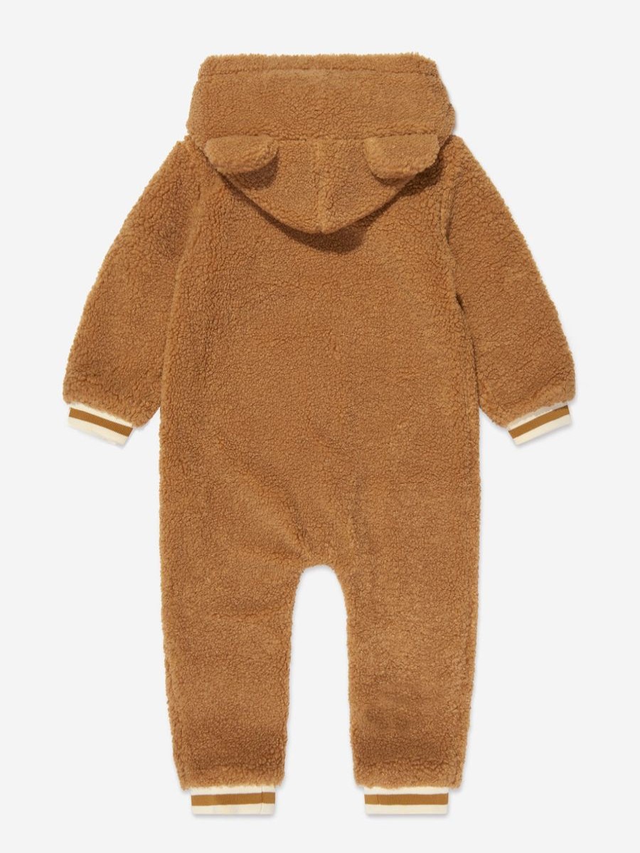 Girls Moschino Kids Babygrows & Rompers | Baby Teddy Bear Romper In Brown