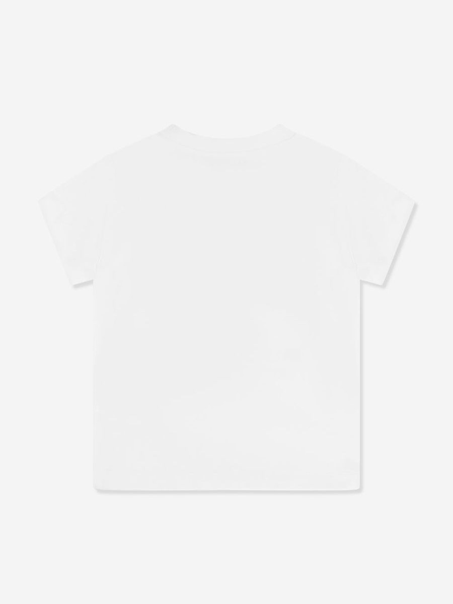 Boys Moschino Kids T-Shirts & Tops | Baby Teddy Logo T-Shirt In White