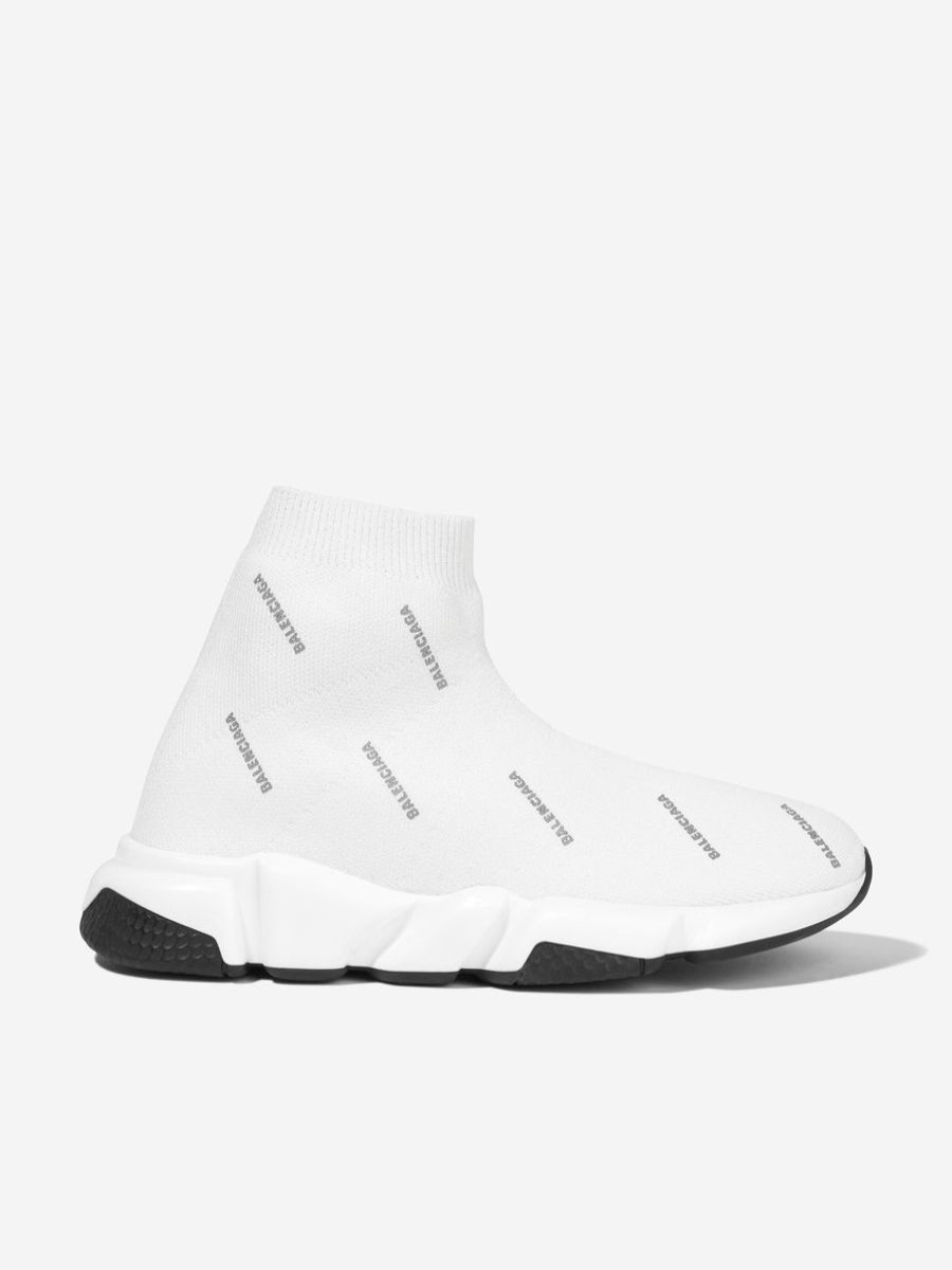 Boys Balenciaga Kids Sneakers | Kids Logo Speed Trainers