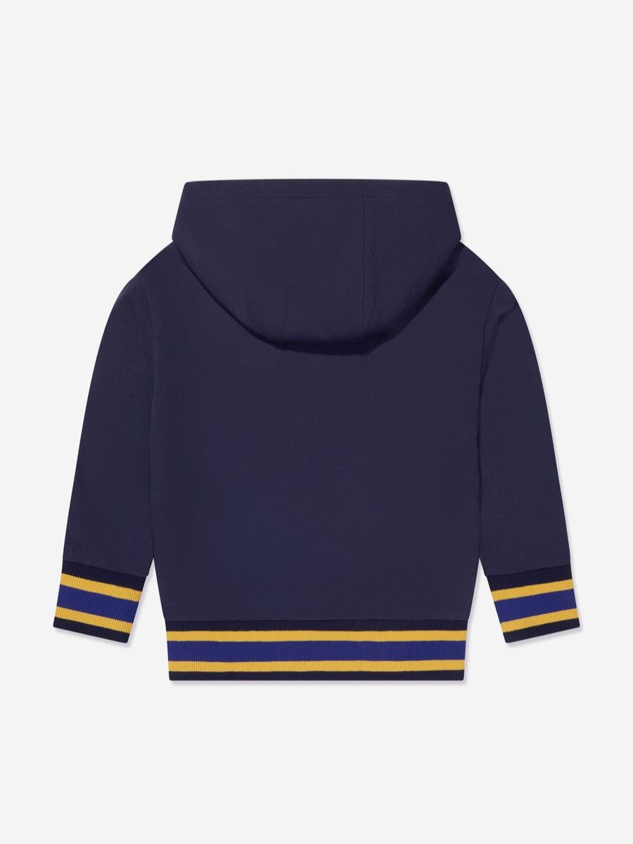 Boys Versace Sweatshirts & Hoodies | Boys Medusa Logo Hoodie In Navy