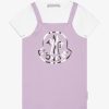 Baby Moncler Enfant Outfits & Sets | Baby Girls T-Shirt And Dress Set In Lilac